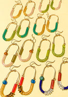 Balance Earrings - Cobalt, Sapphire, Mocha, and Malachite