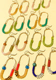 Balance Earrings - Cobalt, Sapphire, Mocha, and Malachite