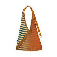 Pleated Y Bag Claudia Ocher