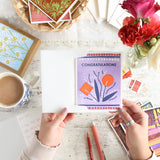 Bouquet Congratulations Card
