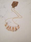 Scalloped Bib Necklace