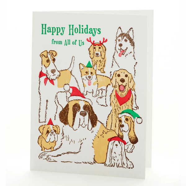 Dogs Holiday Notecard