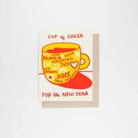 Cup of Cheer New Year Card