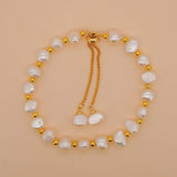 Multi-Color Adjustable Pearl Bracelet