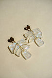 Balance Earrings in Opalite