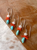 Pearl & Turquoise Earrings