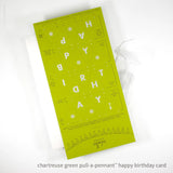 Birthday Pull-A-Pennant Greeting Card