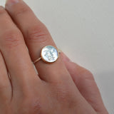 Pearl Moon Ring