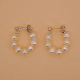 Pearl Ear Jacket Earrings