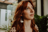 Porcelain Swan Earrings