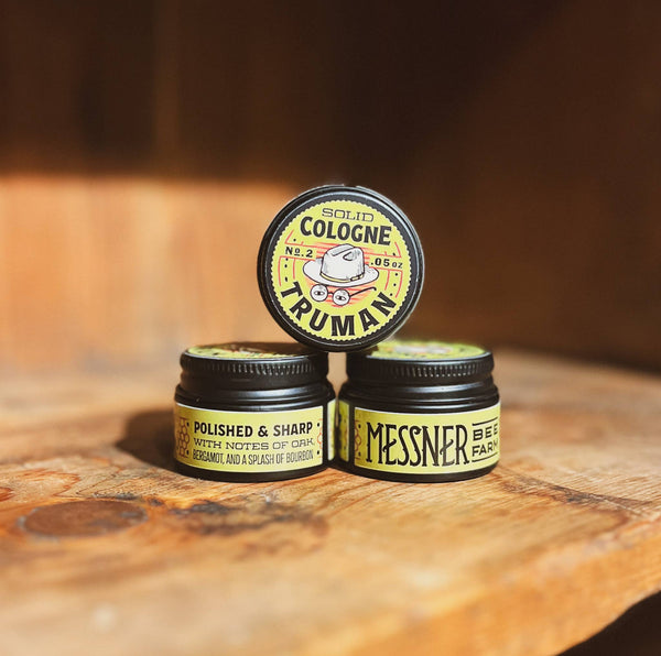 Solid Beeswax Cologne - Truman Scent