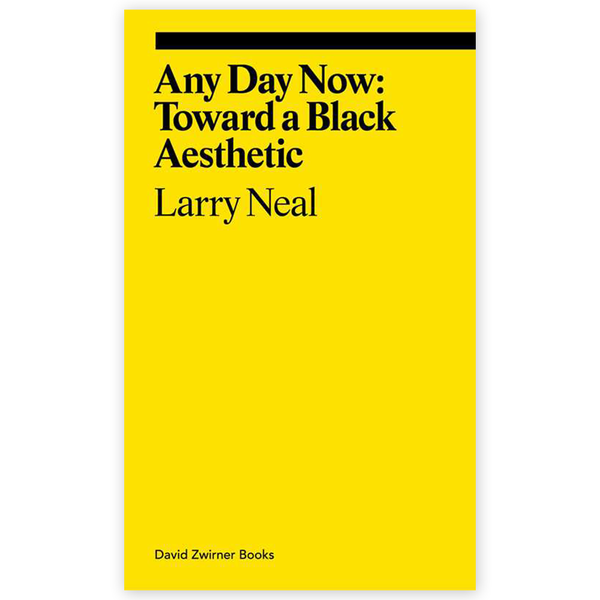 Any Day Now: Toward a Black Aesthetic by Larry Neal