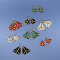 Small & Delectable Geometric Beaded Earrings