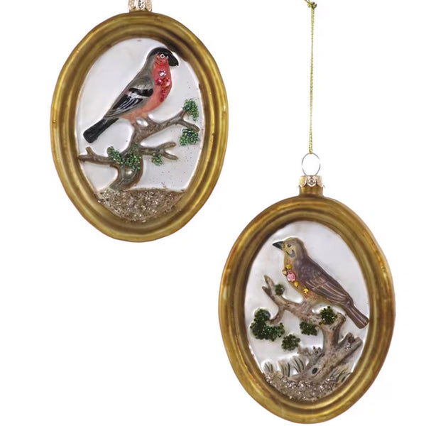 Meadow Finch Ornament