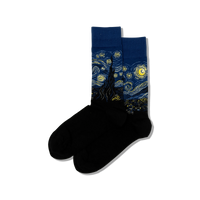 Hotsox Men's Van Gogh's Starry Night Socks