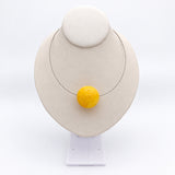 Yellow Bead Necklace
