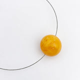 Yellow Bead Necklace