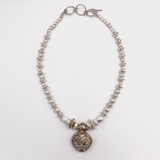 Silver Vermeil Pendant Necklace