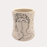 Etched Portrait Cup