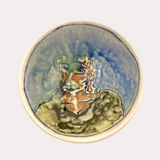 Painted Portrait Bowl I