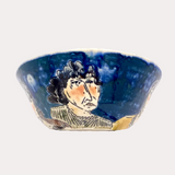 Painted Portrait Bowl II