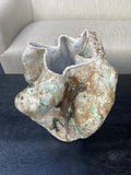Large Abstract Cliffside Vase
