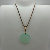 Janesko Custom Gold Aquamarine Pendant Necklace