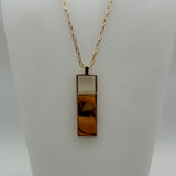 Janesko Rectangle Locket Necklace
