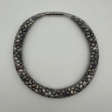 Pearl Mesh Collar Necklace