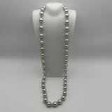 White Pearl Mesh Necklace