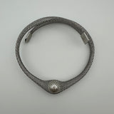Single Pearl Mesh Wrap Choker
