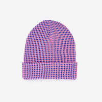 Simple Knit Grid Hat