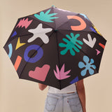 Compact Duckhead Umbrella in Palma Print