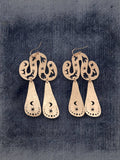 Tikal Brass Earrings