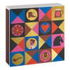 Square Safety Matches - Colourful Gentleman
