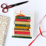 Stack of Books Holiday Card Boxed Set