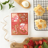 Strawberry Shortcake Happy Birthday Card