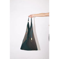Pleated Y Bag Isabella Green