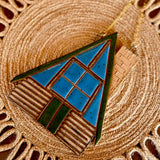 Mid-Century Modern House Ceramic Wall Hangers