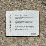 "Feel it All" Plantable Poetry Card