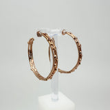 Atomic Hoop Earrings