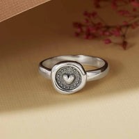 Wax Seal Heart Ring