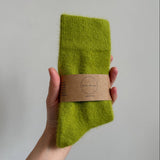 Fluffy Angora Socks