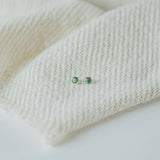 Hyalite Stud Earrings in Turquoise