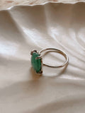 Amazonite & Silver Ring