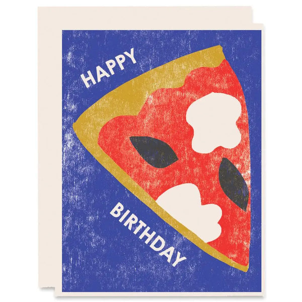 Birthday Pizza Card
