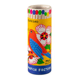 Small Cylinder Safety Matches - Flowerbird