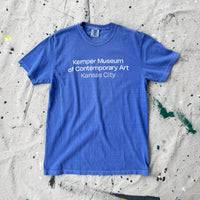 * Blue Kemper Museum Logo Tshirt