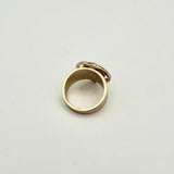Blue Heart Motif Ring