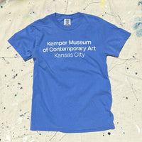 * Blue Kemper Museum Logo Tshirt